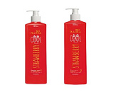 Набор биопластики BB ONE COOL STRAWBERRY 250/250 (разлив) ШГО + рабочий состав