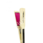 Утюжок MZ Titanium молочный, розовые пластины, глянец