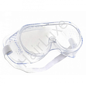 Очки защитные закрытые на резинке.