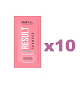 Шампунь увлажняющий для домашнего ухода MAXWELL Result саше 10 мл, 10 шт