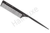 Расческа карбоновая с хвостиком Hairway Carbon Advanced 220 мм