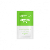 Happy Hair Shampoo DTX шампунь глубокой очистки Саше 10 мл 3 шт
