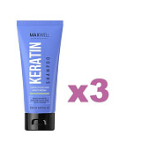 Увлажняющий шампунь MAXWELL Keratin Shampoo 250 мл 3 шт