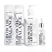Набор для ухода за кожей головы MAE D`AGUA GROWTH&BALANCE 260/300/260/100 мл