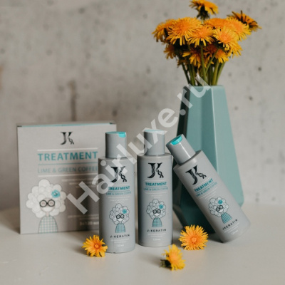 Комплект "Здоровье для волос" JKeratin Treatment 480/480/480 мл