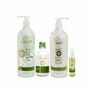 Набор Donatti Argan Detox для волос низкой и средней пористости 500/500/100/50 мл (разлив)