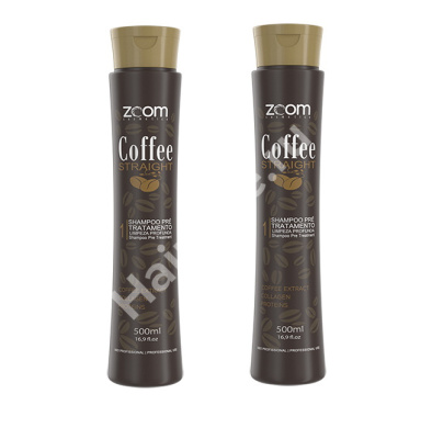 Шампунь глубокой очистки ZOOM Coffee Straight 1000 мл (2 по 500 мл)