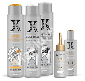 Комплект "Керапластика" JKeratin J.Hair и комплексом S+S 480/480/480/75/150 мл