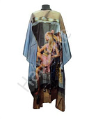 Пеньюар парикмахера Цирюльник с пропиткой