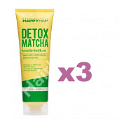 Маска Happy Hair Detox Matcha 250 мл 3 шт