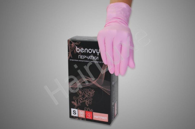 Перчатки нитриловые ,100 шт. размер М