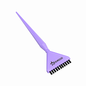 Кисть широкая c коротким ворсом MEGAPRO Лиловая