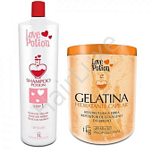 Набор коллагеновый восполнитель LOVE POTION GELATINA Orange 500/500 мл (разлив)